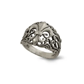 Heraldic Lily Ring 2