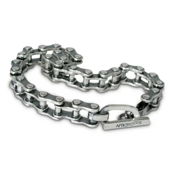 Nikolas's Chain Silver Bracelet